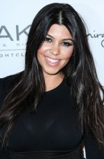 KOURTNEY KARDASHIAN Celebrates Her 36th Birthday at 1oak Nightclub Las Vegas