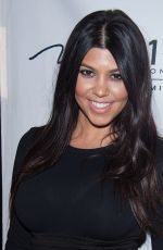 KOURTNEY KARDASHIAN Celebrates Her 36th Birthday at 1oak Nightclub Las Vegas