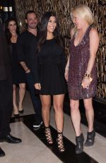 KOURTNEY KARDASHIAN Celebrates Her 36th Birthday at 1oak Nightclub Las Vegas