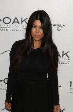 KOURTNEY KARDASHIAN Celebrates Her 36th Birthday at 1oak Nightclub Las Vegas