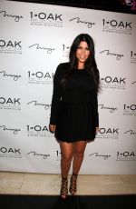 KOURTNEY KARDASHIAN Celebrates Her 36th Birthday at 1oak Nightclub Las Vegas
