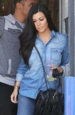 KOURTNEY KARDASHIAN in Jeans Out and About in Los Angeles 04/20/2015