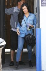 KOURTNEY KARDASHIAN in Jeans Out and About in Los Angeles 04/20/2015