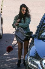 KOURTNEY KARDASHIAN Out for Lunch in Calabasas