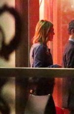 KRISTEN STEWART and Friends at The LACMA Café in Los Angeles