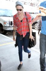 KRISTEN STEWART Arrives at Los Angeles International Airport