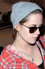 KRISTEN STEWART Arrives at Los Angeles International Airport