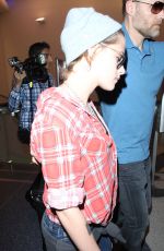KRISTEN STEWART Arrives at Los Angeles International Airport