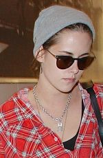 KRISTEN STEWART Arrives at Los Angeles International Airport