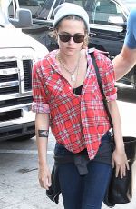 KRISTEN STEWART Arrives at Los Angeles International Airport