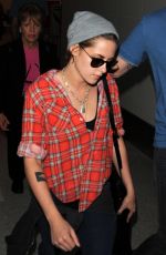 KRISTEN STEWART Arrives at Los Angeles International Airport