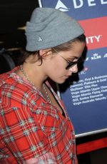 KRISTEN STEWART Arrives at Los Angeles International Airport