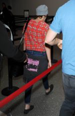 KRISTEN STEWART Arrives at Los Angeles International Airport