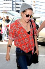 KRISTEN STEWART Arrives at Los Angeles International Airport
