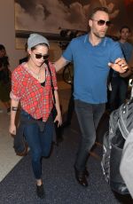 KRISTEN STEWART Arrives at Los Angeles International Airport