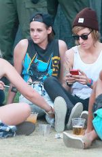 KRISTEN STEWART at Coachella Music Festival in Indio 04/19/2015
