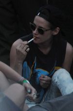 KRISTEN STEWART at Coachella Music Festival in Indio 04/19/2015