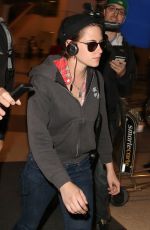 KRISTEN STEWART Back at LAX Airport in Los Angeles