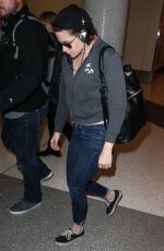 KRISTEN STEWART Back at LAX Airport in Los Angeles