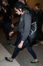 KRISTEN STEWART Back at LAX Airport in Los Angeles