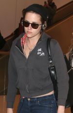 KRISTEN STEWART Back at LAX Airport in Los Angeles