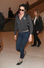 KRISTEN STEWART Back at LAX Airport in Los Angeles