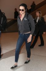 KRISTEN STEWART Back at LAX Airport in Los Angeles