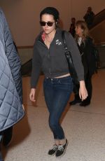 KRISTEN STEWART Back at LAX Airport in Los Angeles