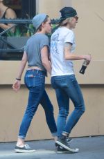 KRISTEN STEWART Leaves a Bookstore in Los Angeles