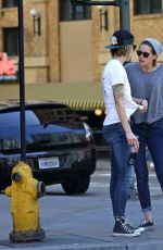 KRISTEN STEWART Leaves a Bookstore in Los Angeles