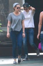 KRISTEN STEWART Leaves a Bookstore in Los Angeles