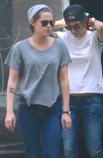 KRISTEN STEWART Leaves a Bookstore in Los Angeles