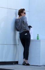 KRISTEN STEWART Out and About in Los Angeles 04/28/2015