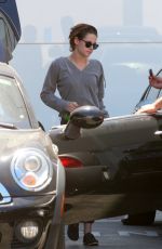 KRISTEN STEWART Out and About in Los Angeles 04/28/2015