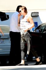 KRISTEN STEWART Out and About in Los Angeles 04/28/2015
