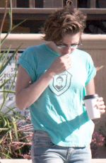 KRISTEN STEWART Out for Coffee in Los Angeles