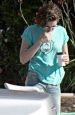 KRISTEN STEWART Out for Coffee in Los Angeles