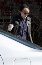 KRISTEN STEWART Out for Coffee in Los Angeles