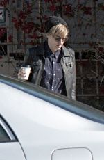 KRISTEN STEWART Out for Coffee in Los Angeles