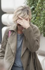 KRISTEN WIIG Out and About in Rome