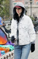 KRYSTEN RITTER on the Set of A.K.A. Jessica Jones in New York