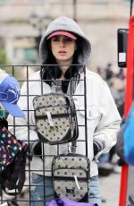 KRYSTEN RITTER on the Set of A.K.A. Jessica Jones in New York