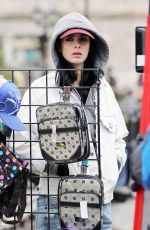 KRYSTEN RITTER on the Set of A.K.A. Jessica Jones in New York