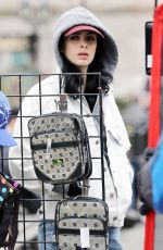 KRYSTEN RITTER on the Set of A.K.A. Jessica Jones in New York