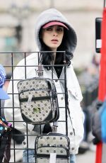 KRYSTEN RITTER on the Set of A.K.A. Jessica Jones in New York