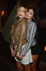 KYLIE and KENDALL JENNER, KHLOE KARDASHIAN and HAILEY BALDWIN at Calvin Klein Jeans Celebration Launch of MyCalvins Denim in Los Angeles