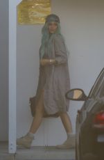 KYLIE JENNER Leaves Mr. Chow in Beverly Hills