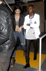 KYLIE JENNER Leaves The Forum in Los Angeles