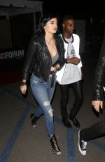 KYLIE JENNER Leaves The Forum in Los Angeles