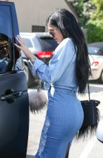 KYLIE JENNER Shopping at Fred Segal in Los Angeles